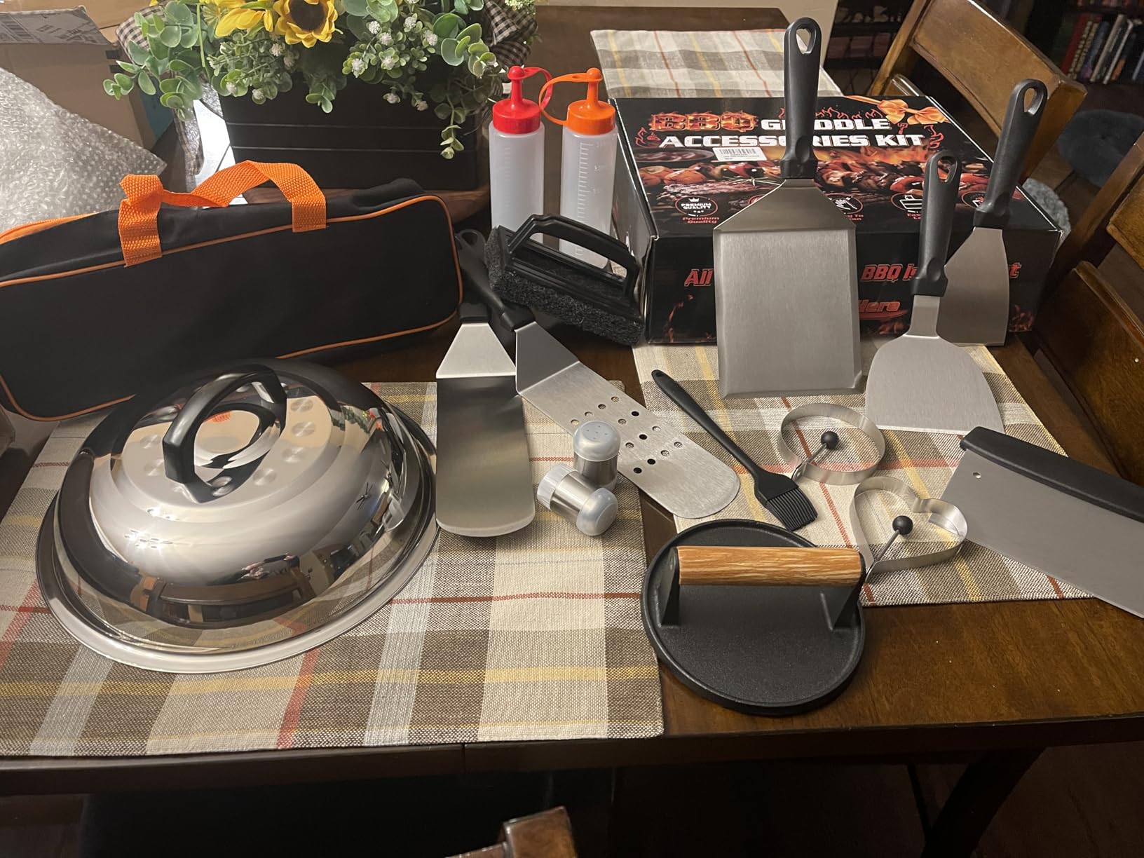 Joyfair 18Pcs Griddle Accessories Kit for Blackstone, (PP Handles) customer photo 1