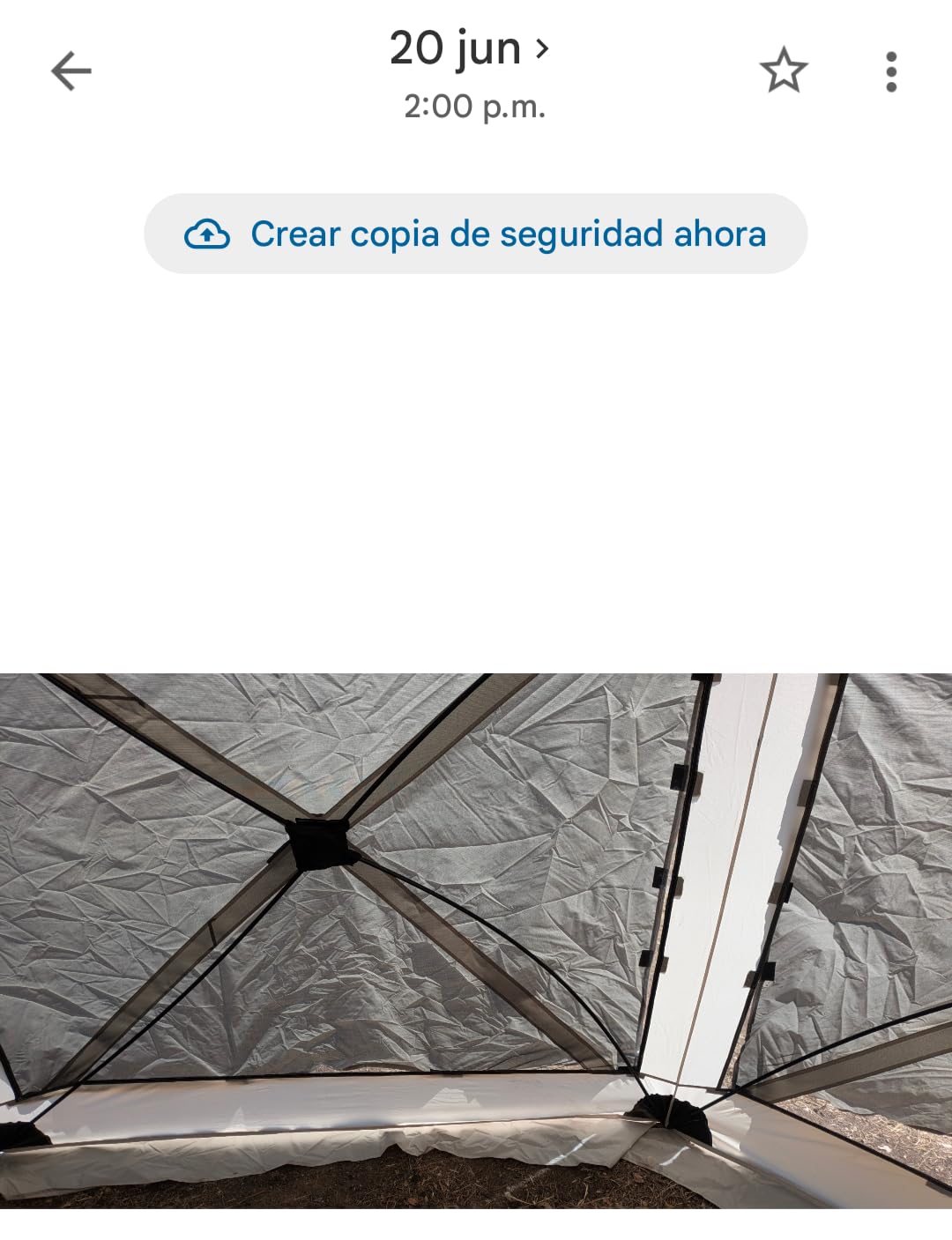 VEVOR Pop Up Gazebo Screen Tent 6 Sided Canopy Sun Shelter with 6 Removable Privacy Wind Cloths & Mesh Windows, 12.5x12.5FT Quick Set Screen Tent with Mosquito Netting, Brown customer photo 2
