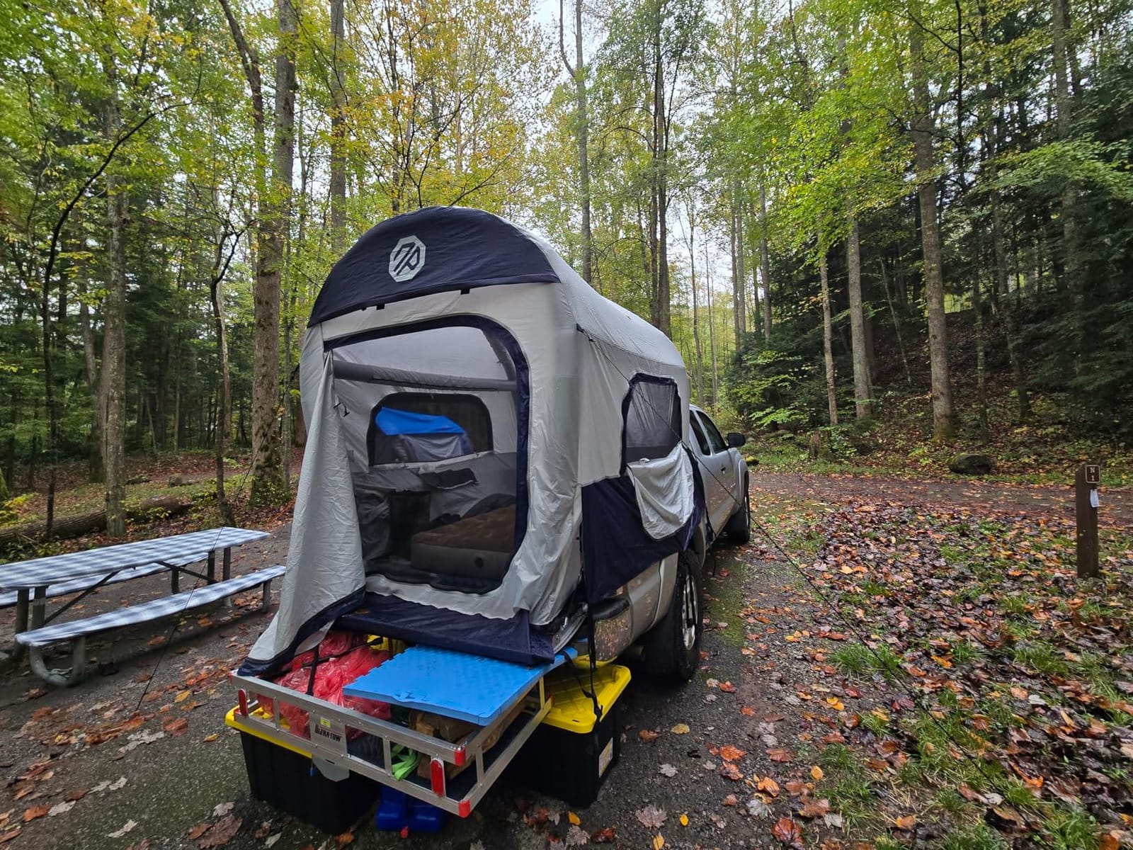 Niphean Truck Bed Tent for Camping 5ft-8ft for 2+1 People, 2 Mins Setup customer photo 2