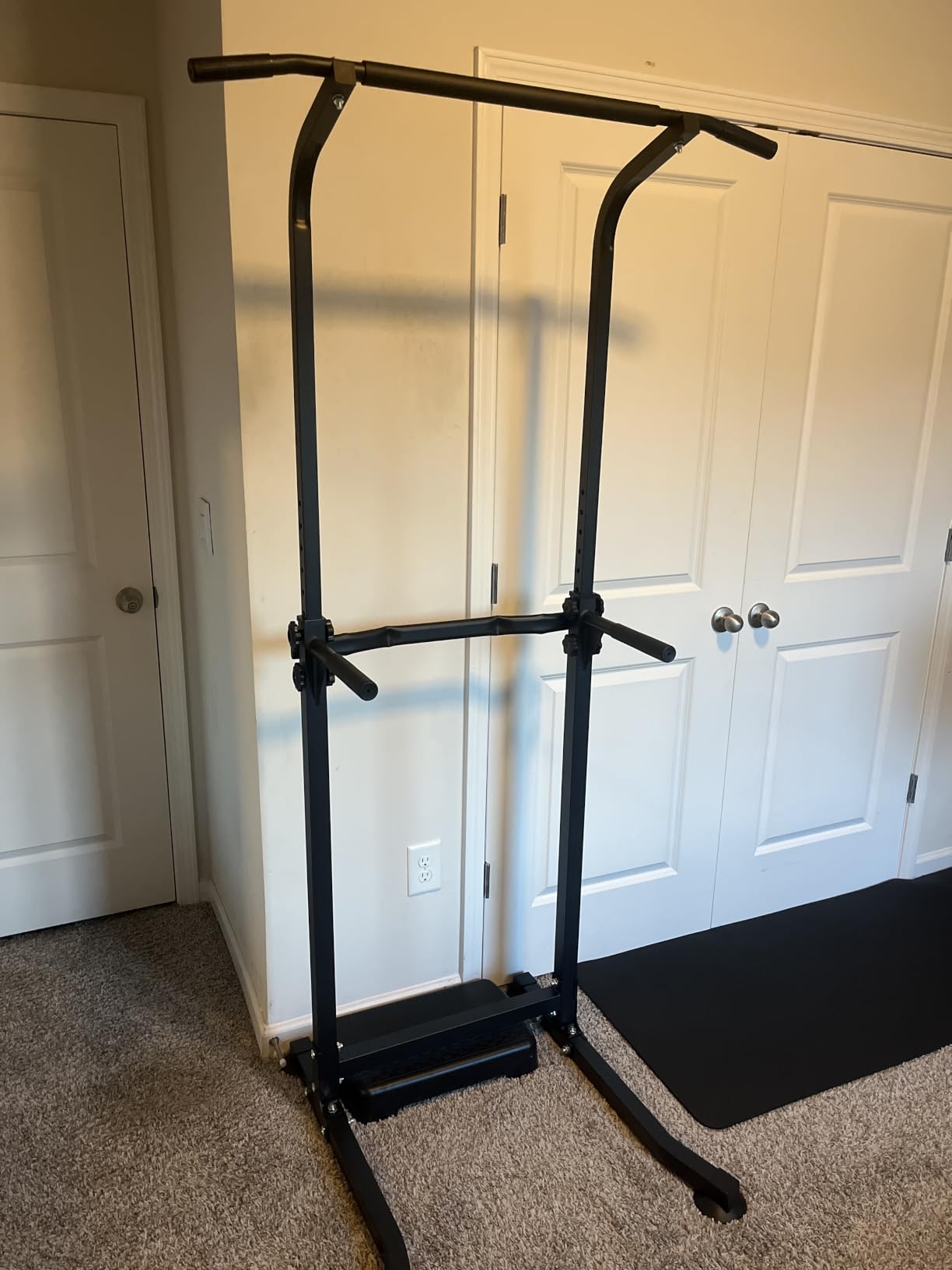 ZENOVA Pull Up Bar, Free Standing Dip Bar Station for Home Gym customer photo 2