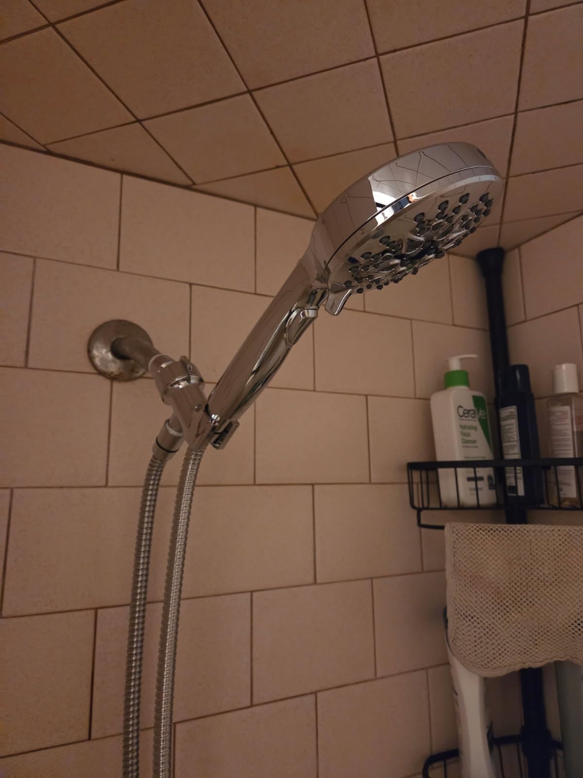 GwernKB Handheld Shower Head with ON OFF Switch & 79in Stainless Steel Hose customer photo 1