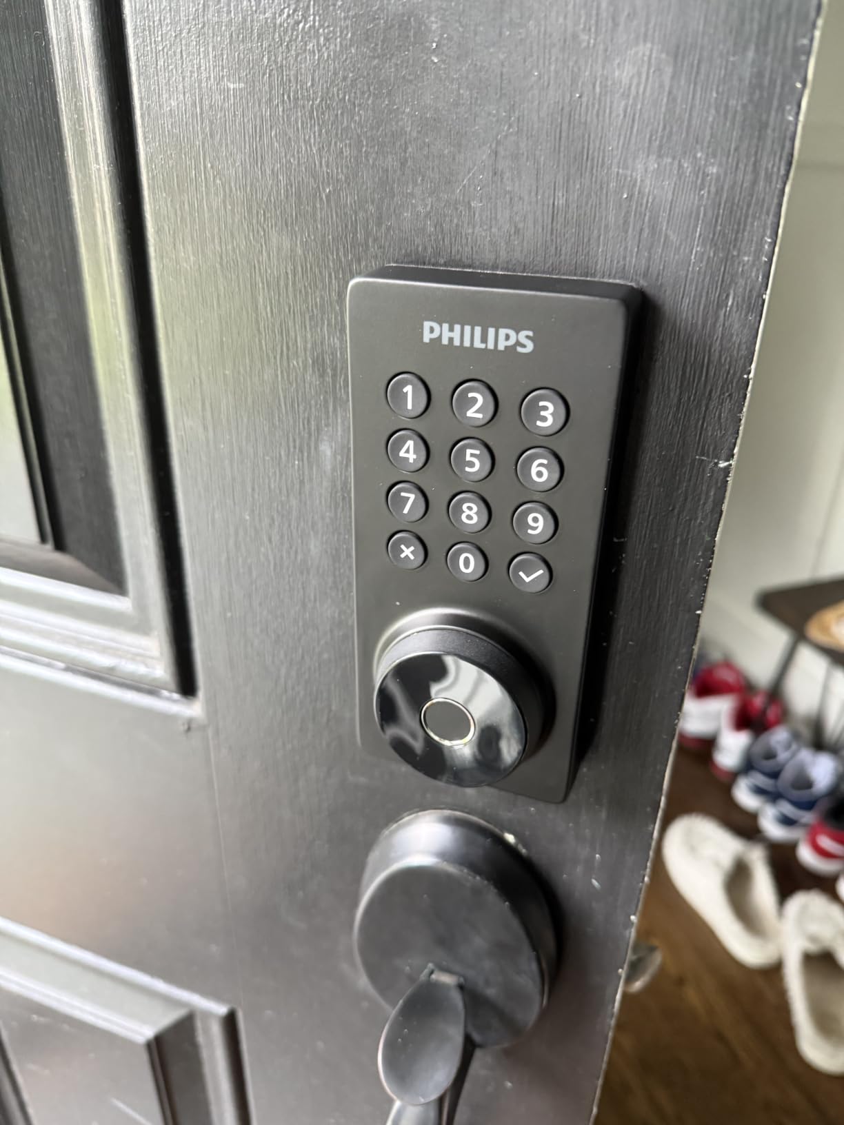 Philips Wi-Fi Smart Deadbolt Lock, Keyless Entry Door Locks for Front Door customer photo 1