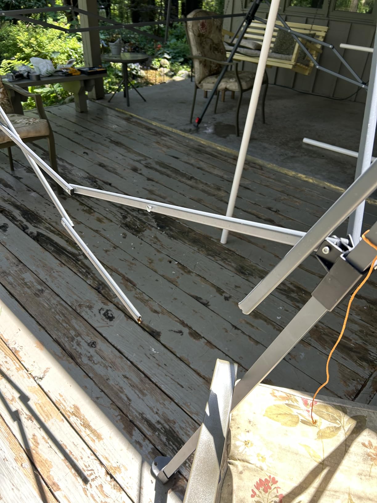 MASTERCANOPY 10x10 Pop Up Canopy Tent with Netting Walls Beige customer photo 2