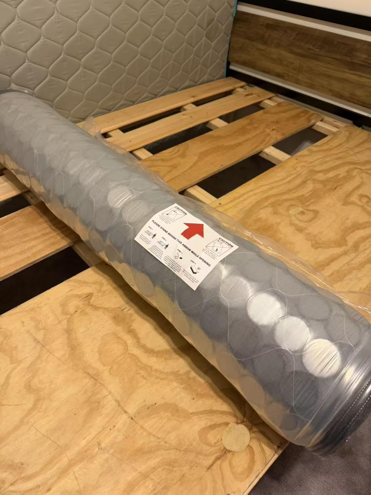Short Queen Mattress,12 Inch Cooling Gel Memory Foam - Medium Firm Hybrid RV Mattress in a Box,Fiberglass-Free, Soft Knit Cooling Cover, Motion Isolation, CertiPUR-US Certified customer photo 1