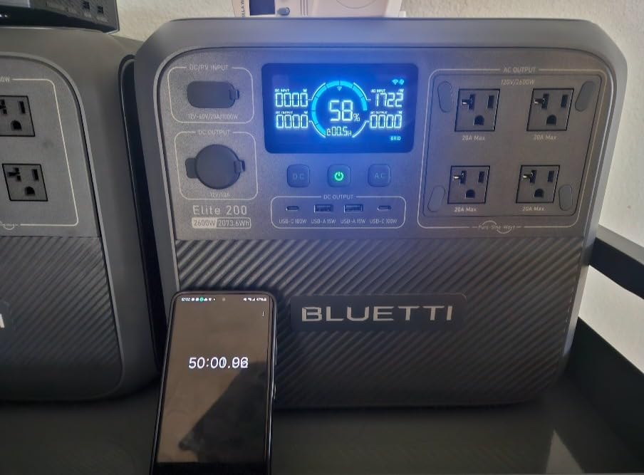 BLUETTI Elite 200 V2 Solar Generator & 2x200W Solar Panel Included 2073.6Wh customer photo 1