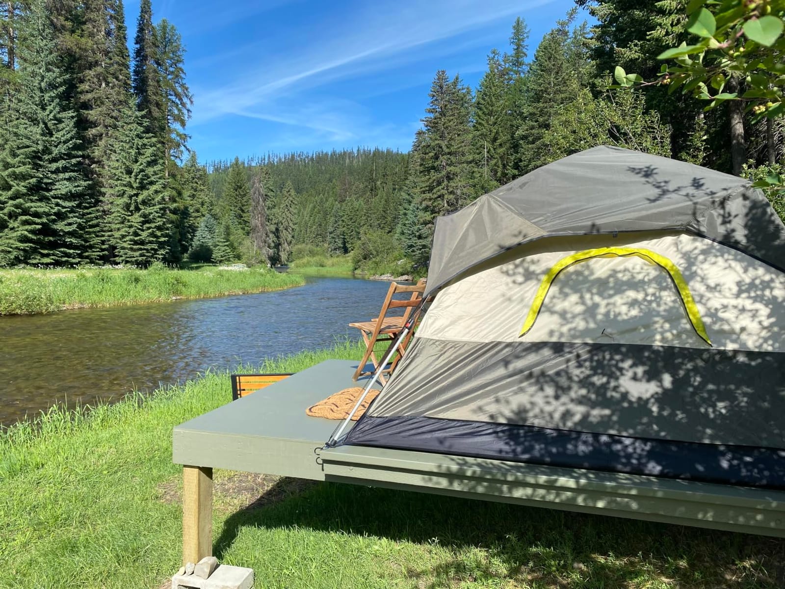 4 Person Instant Tents for Camping Setup in 50s, Cabin Tent with Rainfly customer photo 1