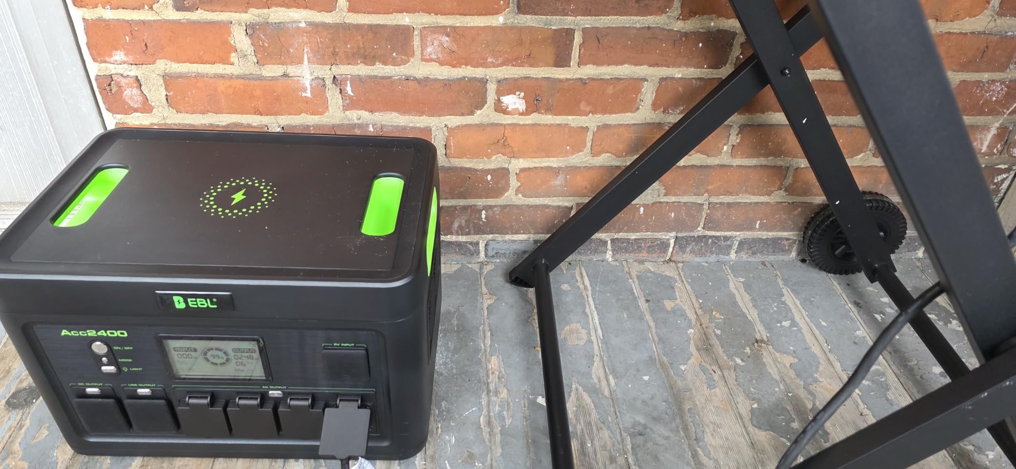 2400W Portable Power Station 1843.2Wh Solar Generator For Home Battery customer photo 1