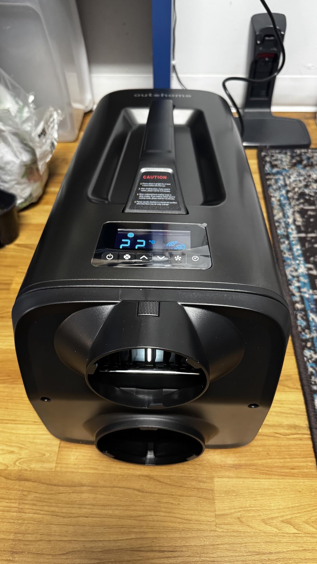 Outohome Portable Camping Air Conditioner, 5200 BTU Tent AC Unit customer photo 2