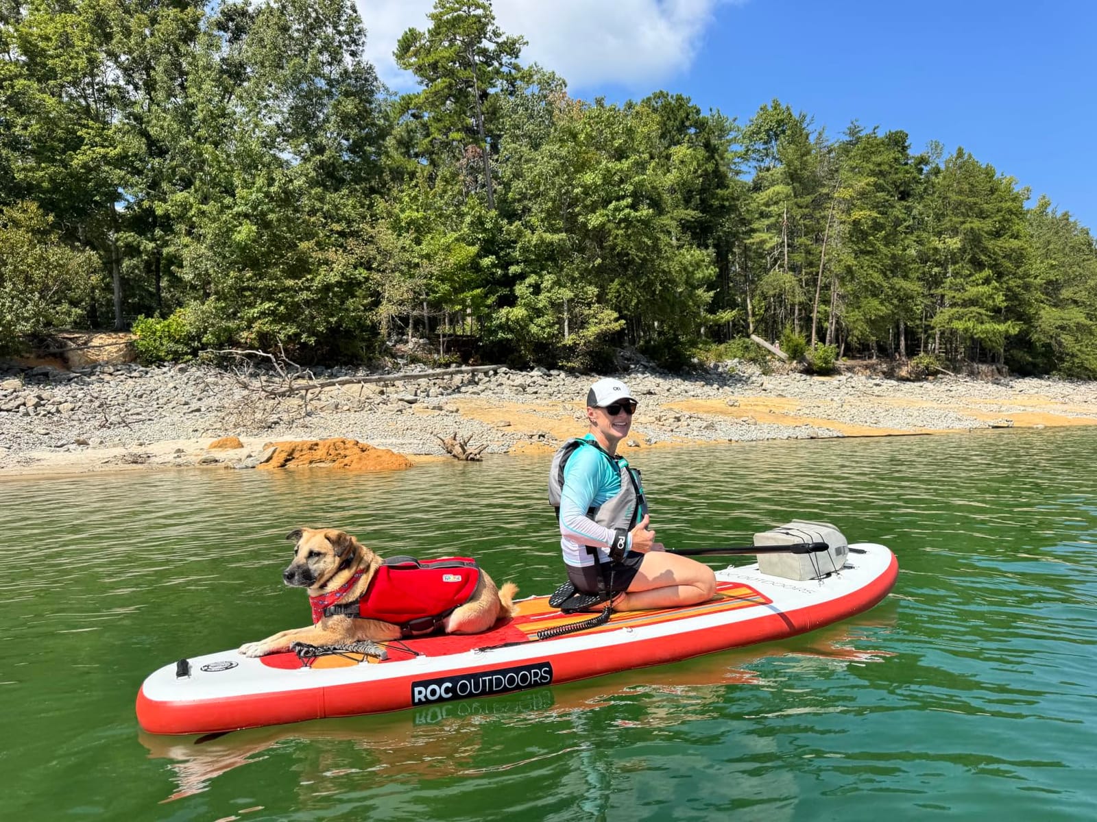 Roc Inflatable Stand Up Paddle Board 10' 6