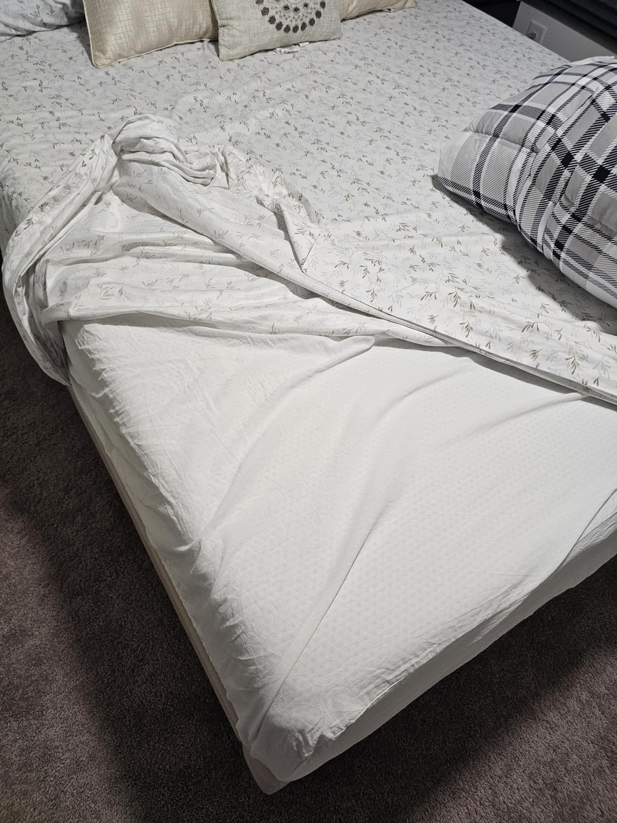 Dyonery RV Mattress Short Queen 10 Inch Gel Memory Foam Medium Support customer photo 2