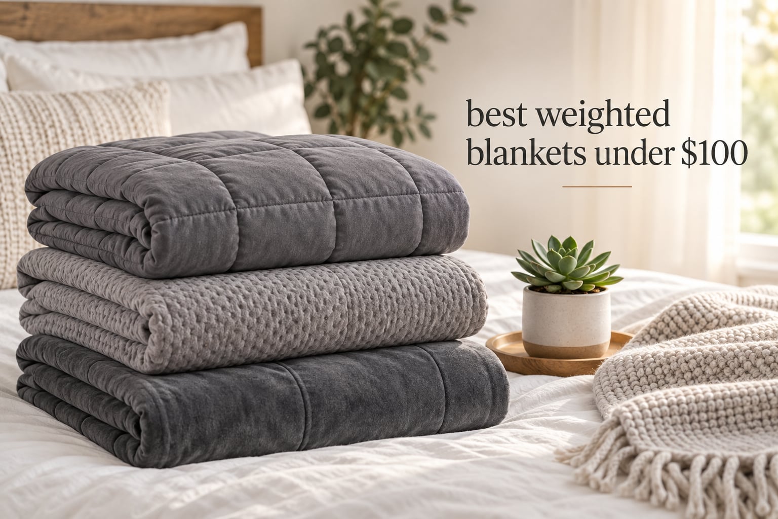 best weighted blankets under $100