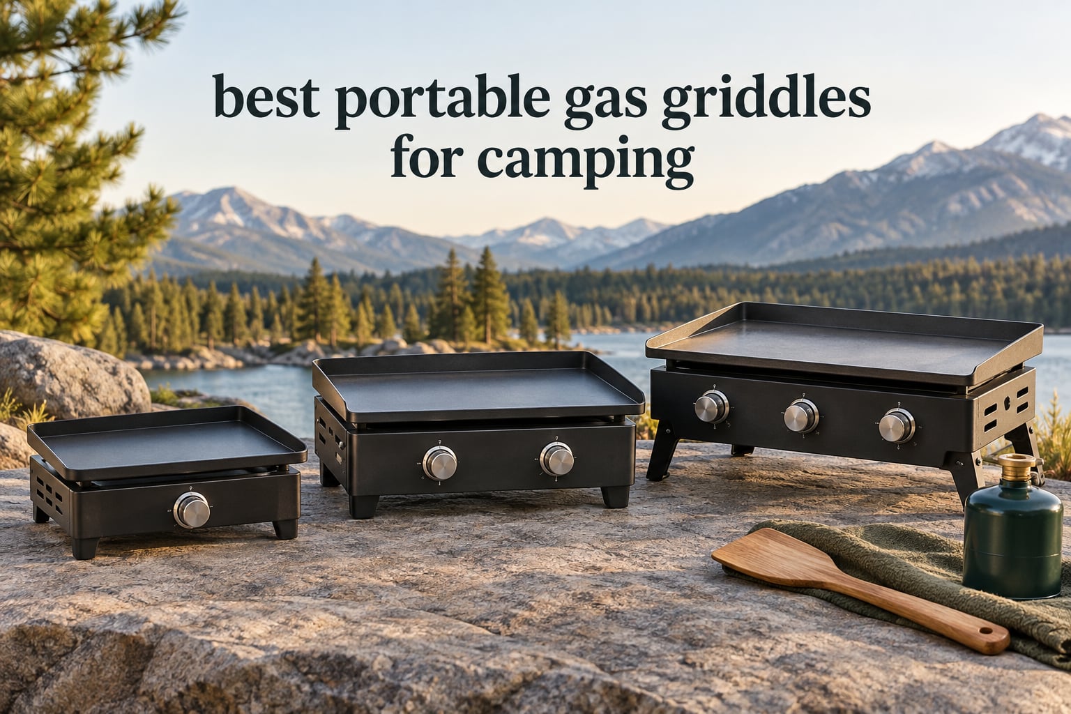 best portable gas griddles for camping