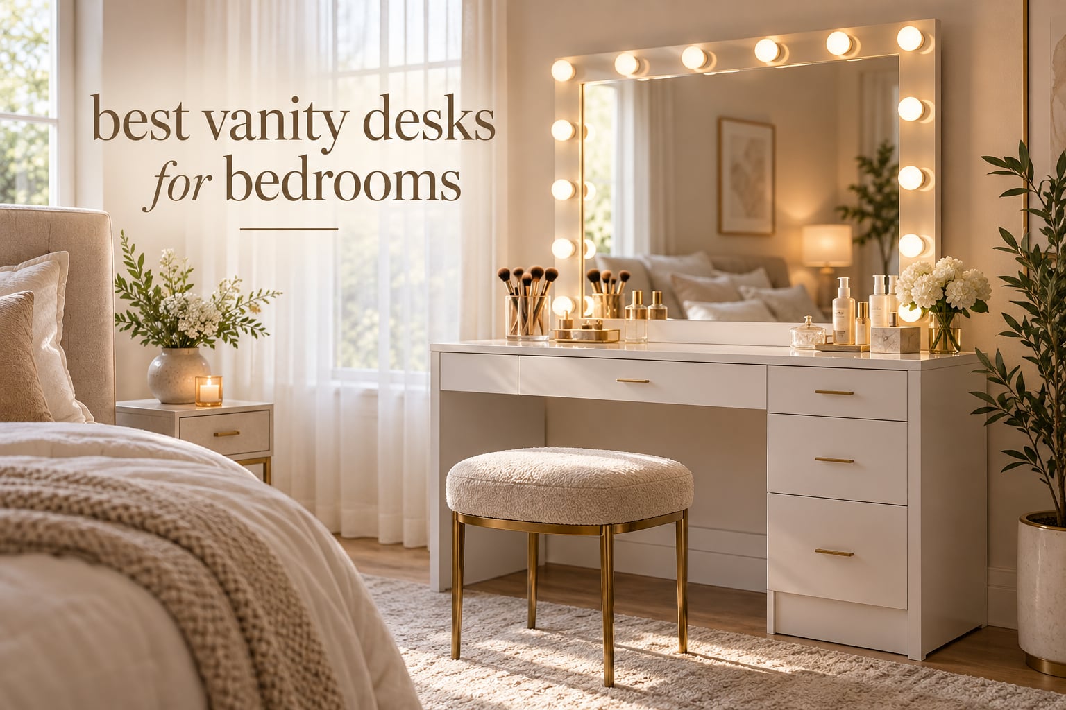 best vanity desks for bedrooms