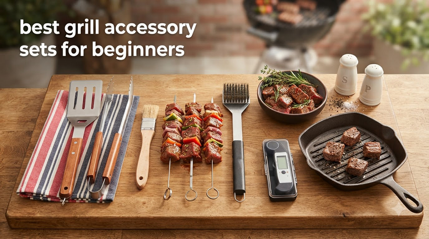 best grill accessory sets for beginners