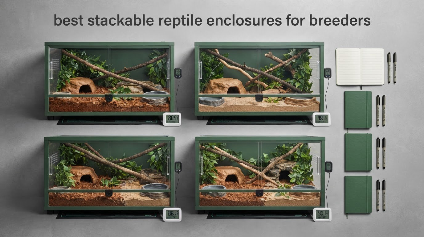 best stackable reptile enclosures for breeders