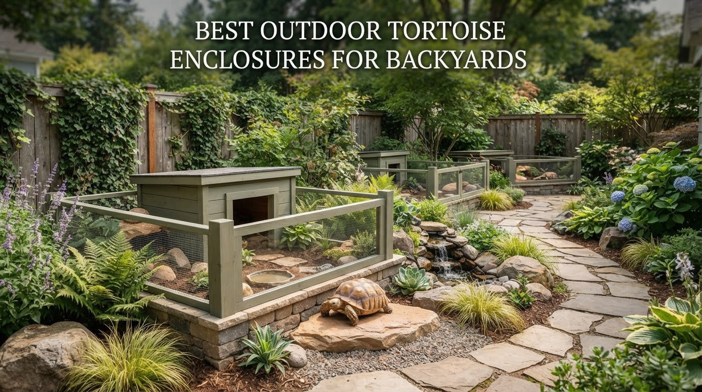 best outdoor tortoise enclosures for backyards