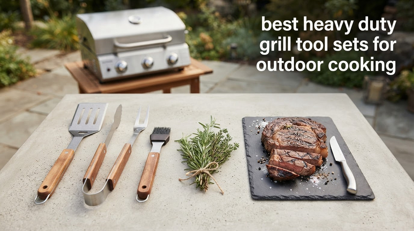 best heavy duty grill tool sets for outdoor cooking