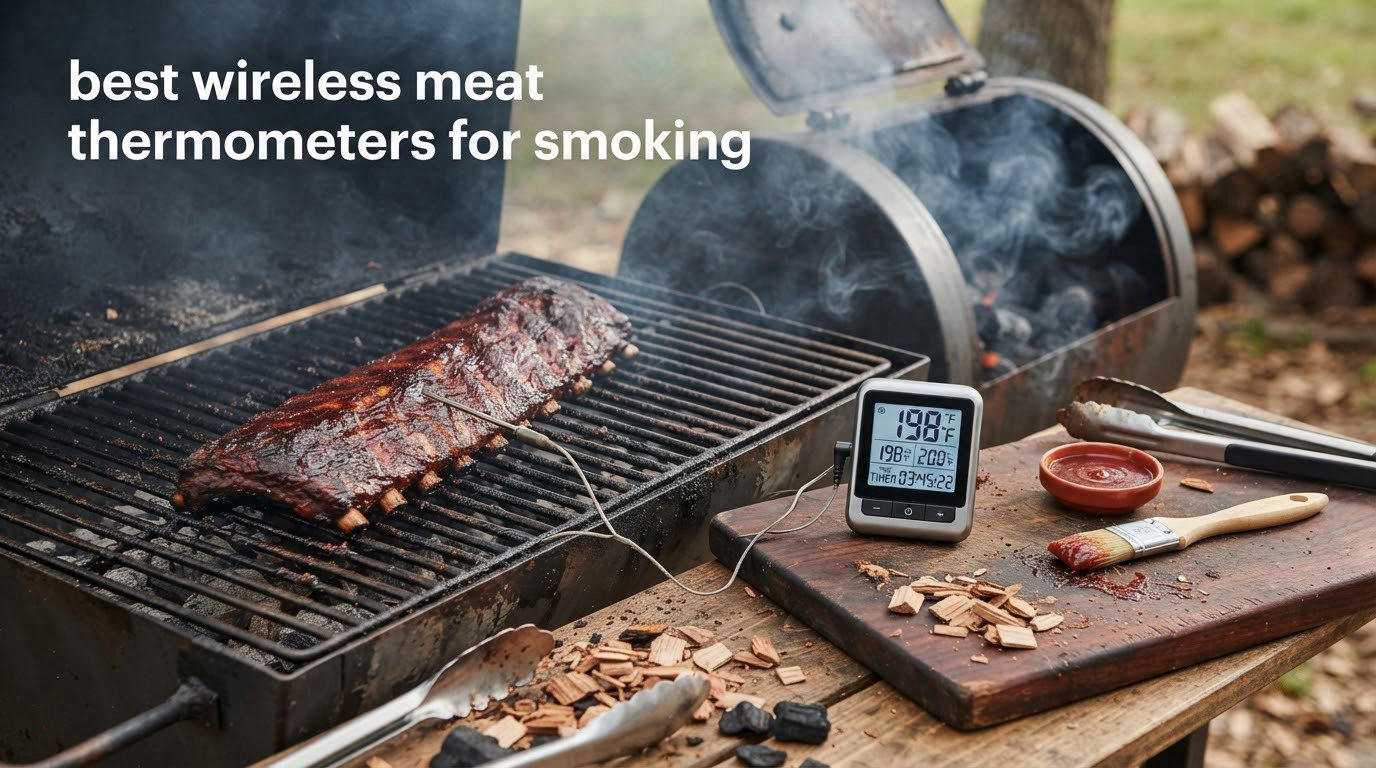 best wireless meat thermometers for smoking
