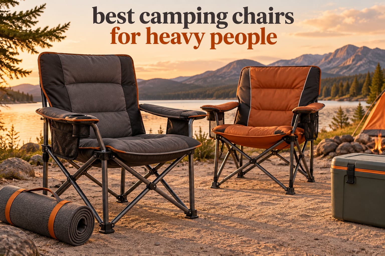 best camping chairs for heavy people