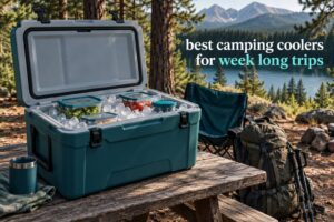 best camping coolers for week long trips