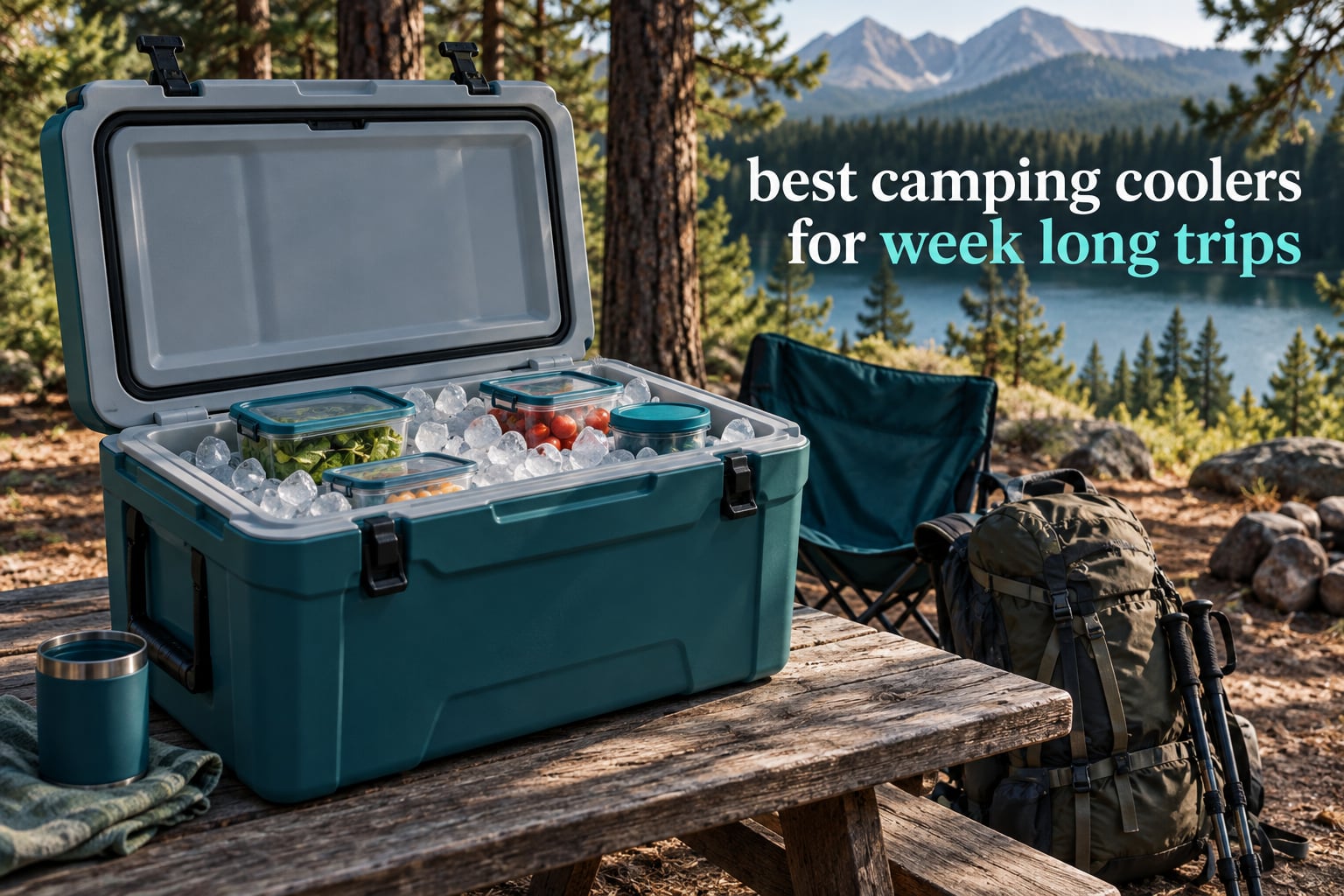 best camping coolers for week long trips