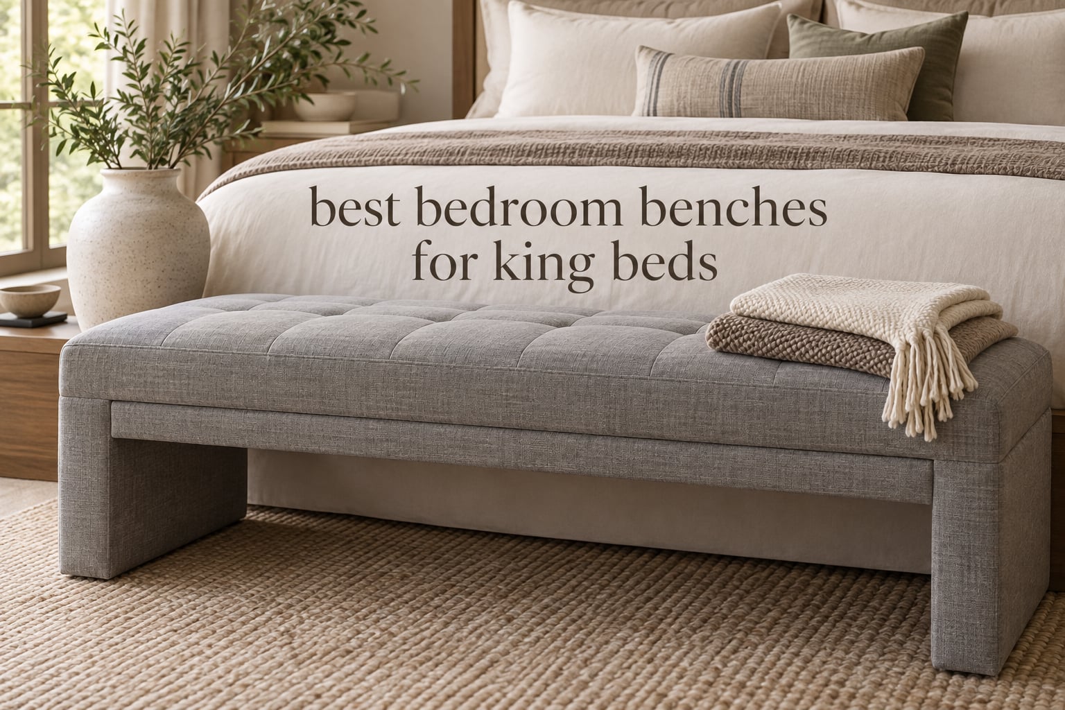 best bedroom benches for king beds