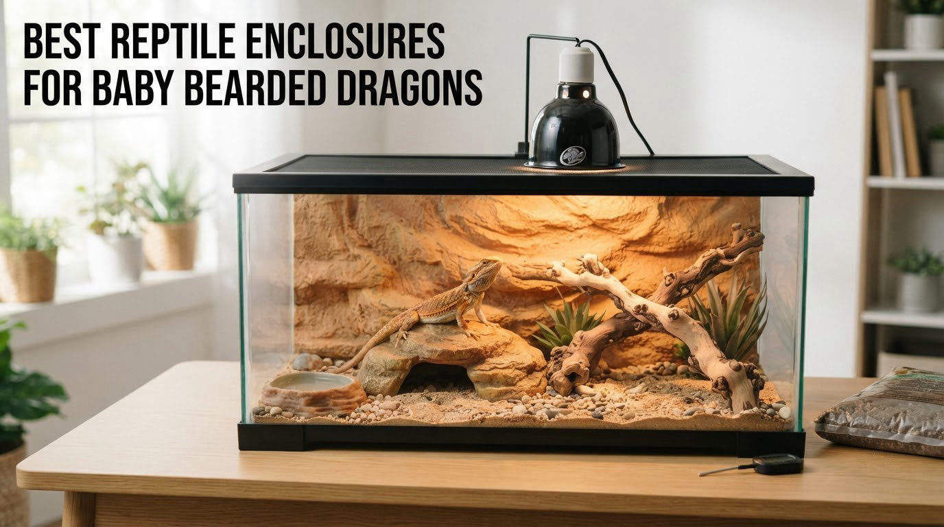 best reptile enclosures for baby bearded dragons