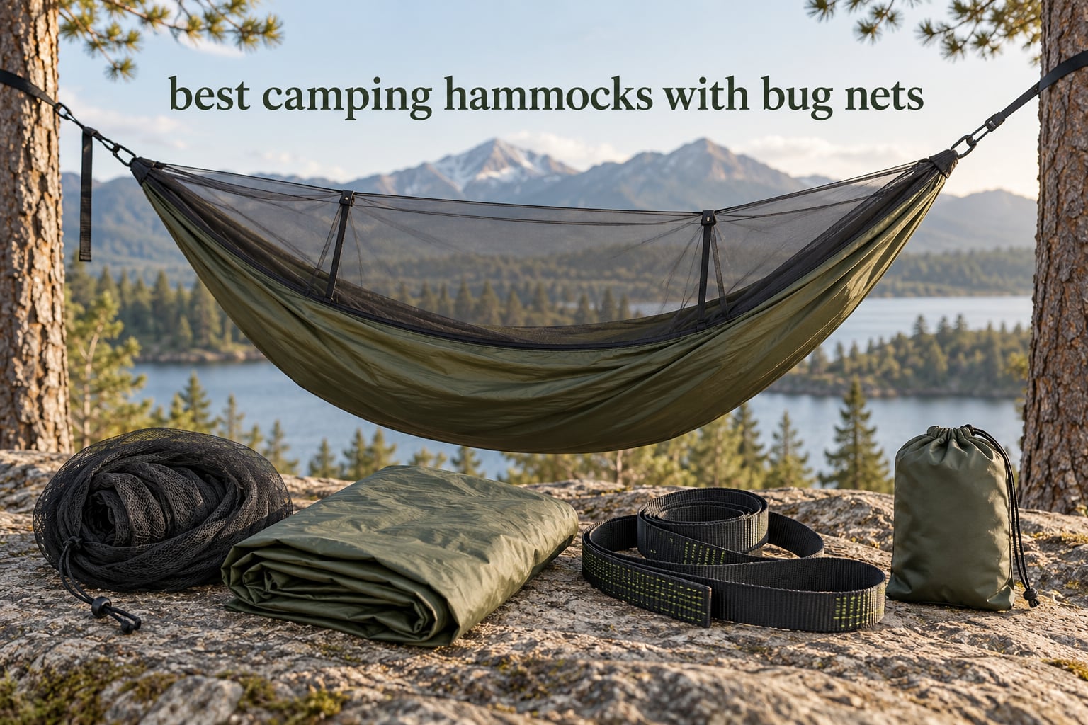 best camping hammocks with bug nets