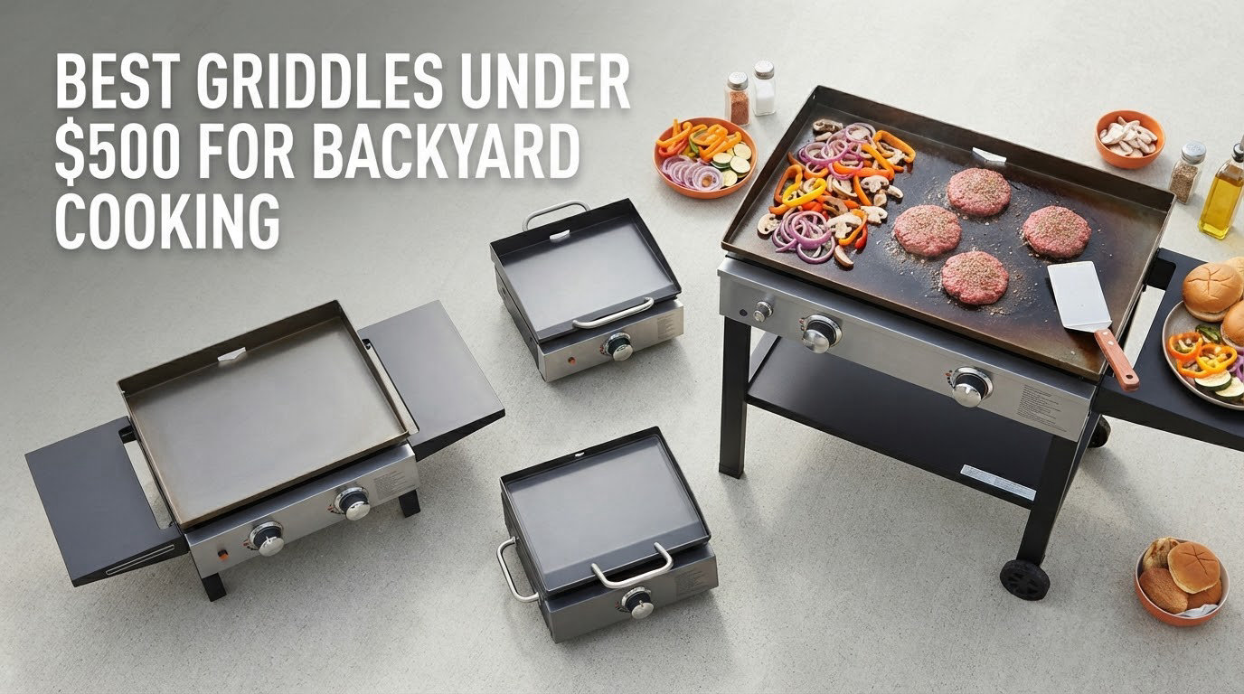 best griddles under $500 for backyard cooking