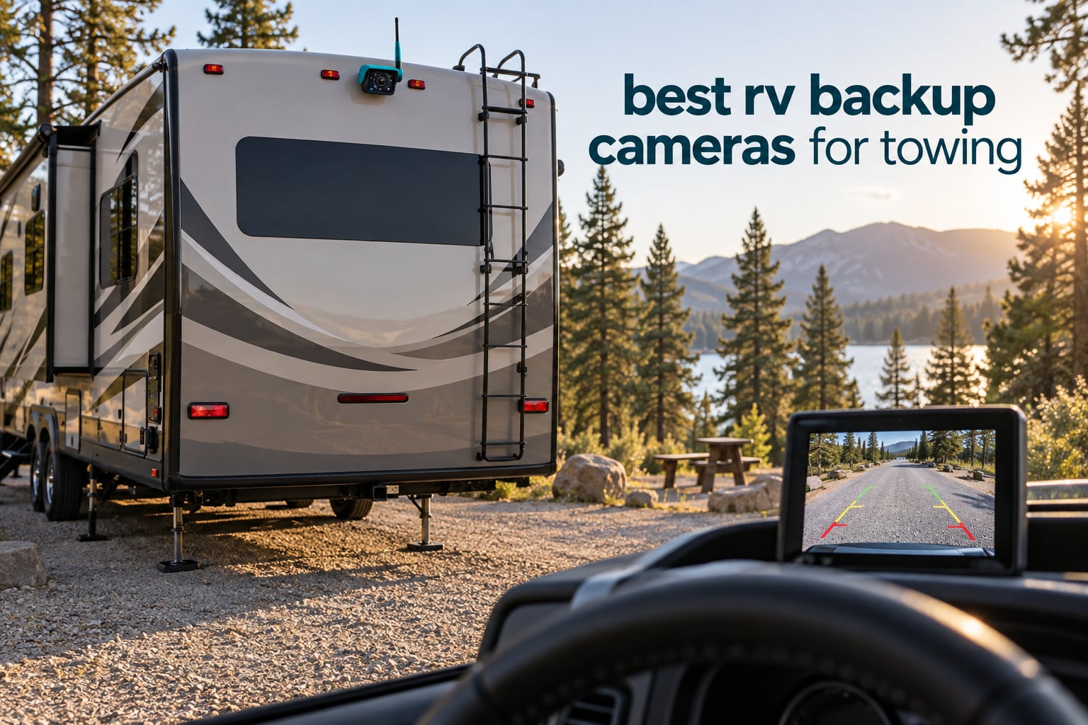 best rv backup cameras for towing