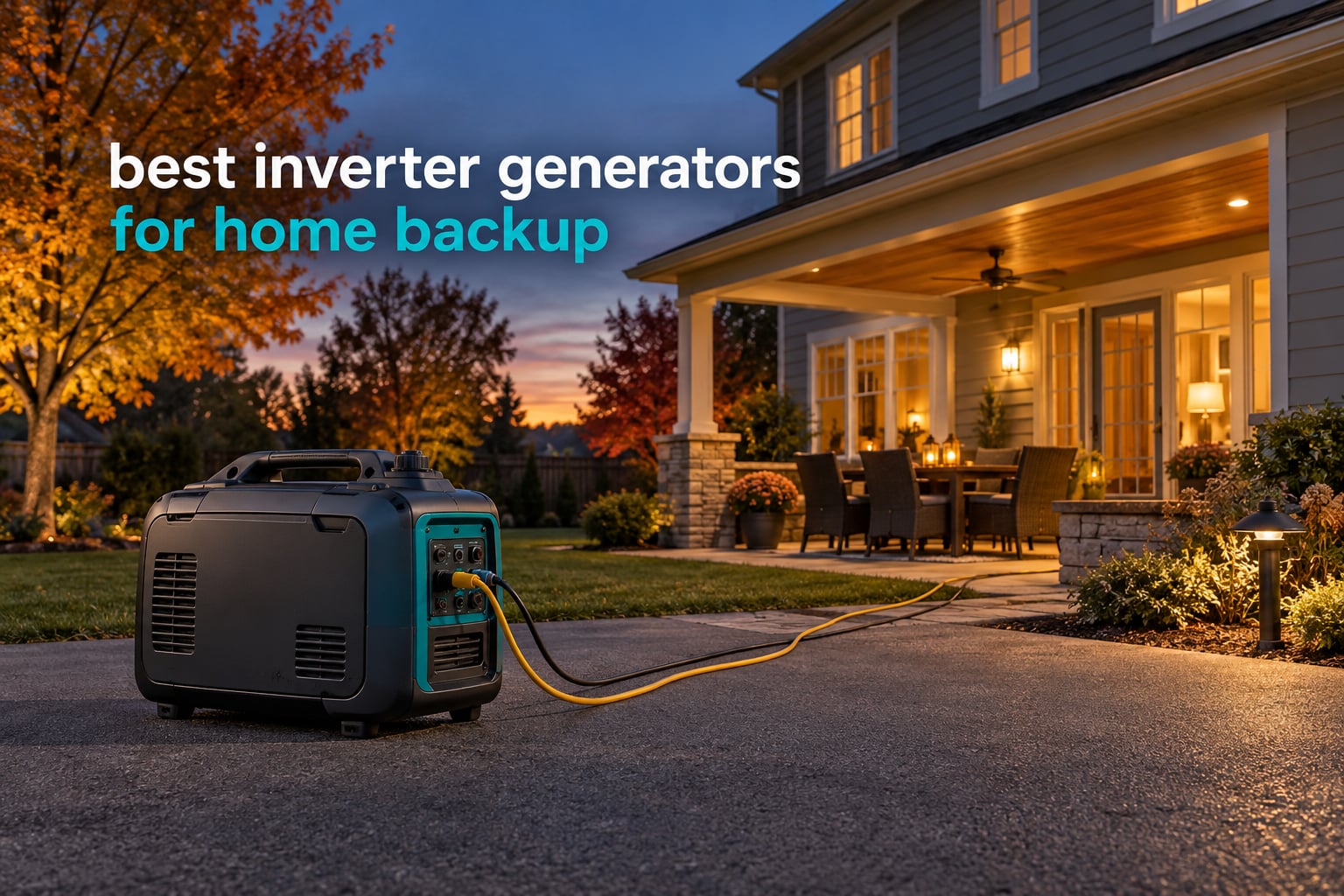 best inverter generators for home backup