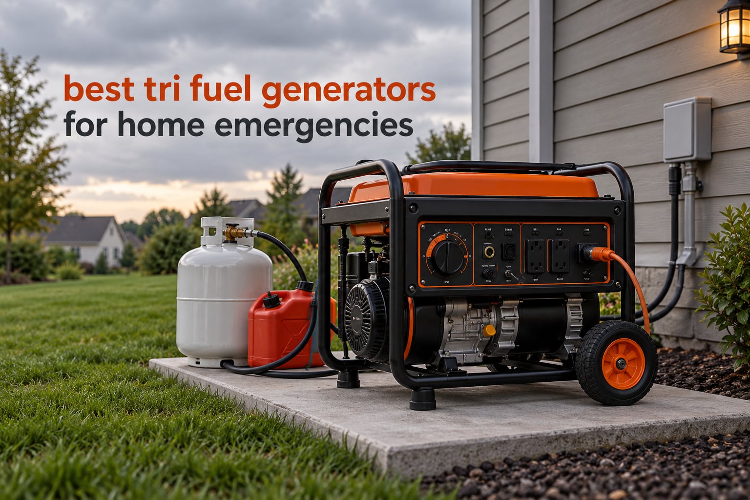 best tri fuel generators for home emergencies