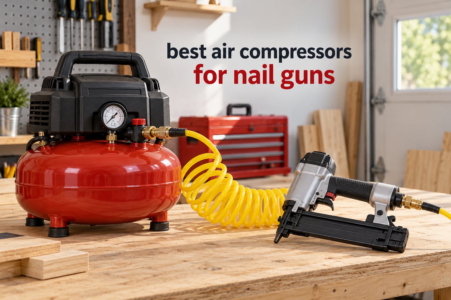 best air compressors for nail guns