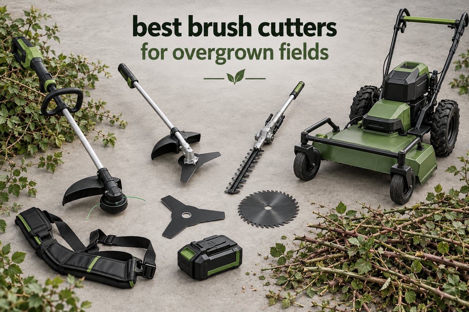 best brush cutters for overgrown fields