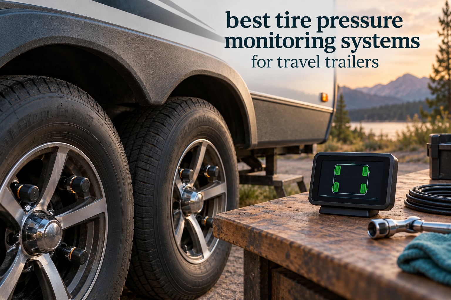 best tire pressure monitoring systems for travel trailers