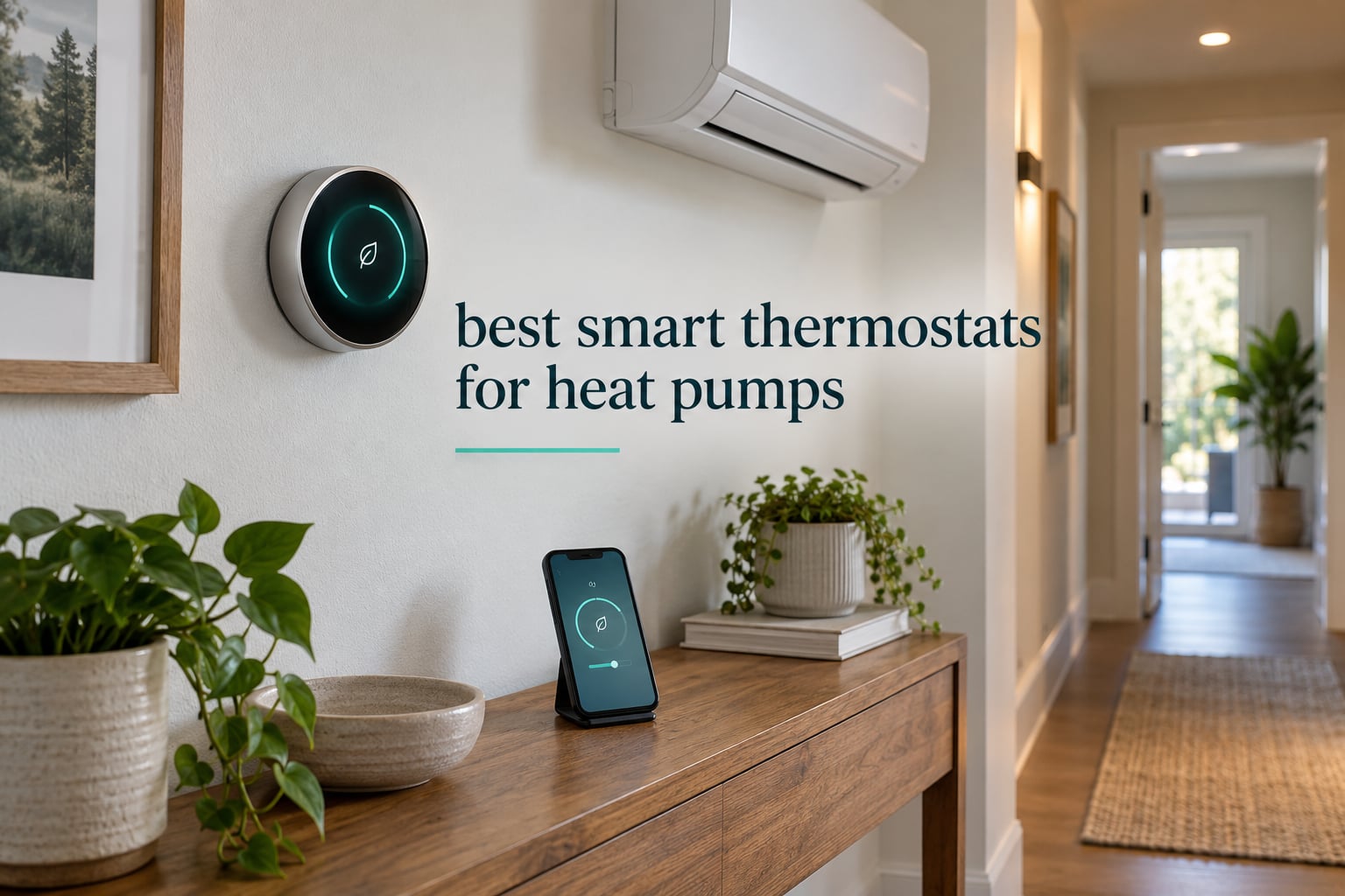 best smart thermostats for heat pumps