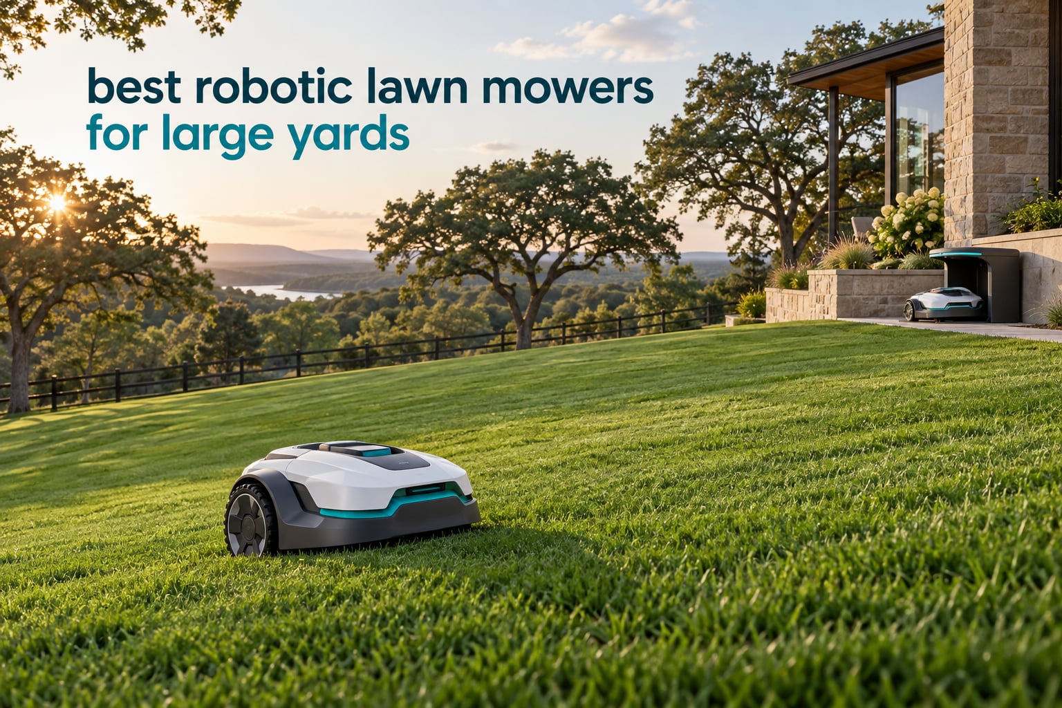 best robotic lawn mowers for large yards