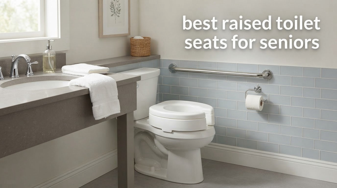 best raised toilet seats for seniors