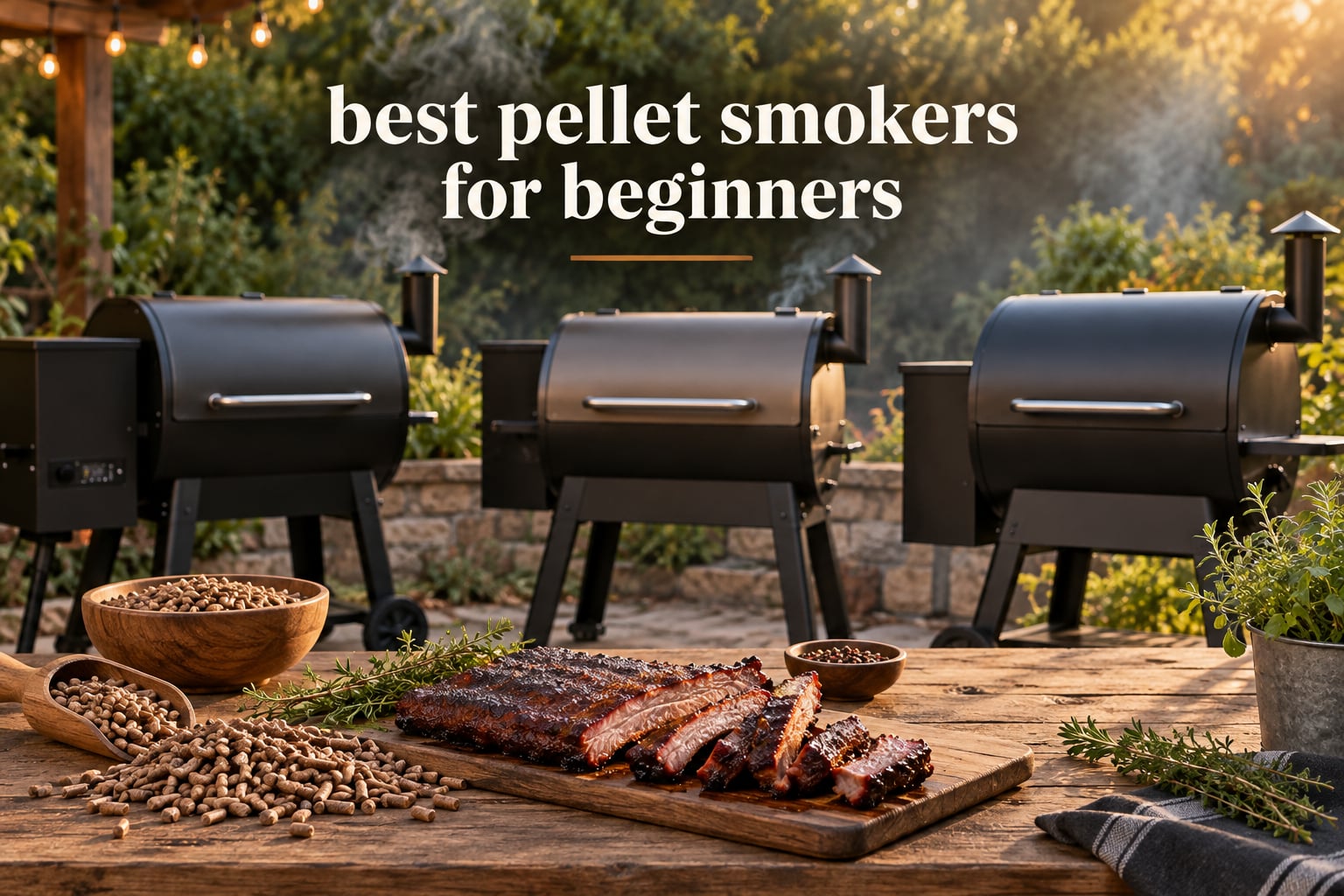 best pellet smokers for beginners