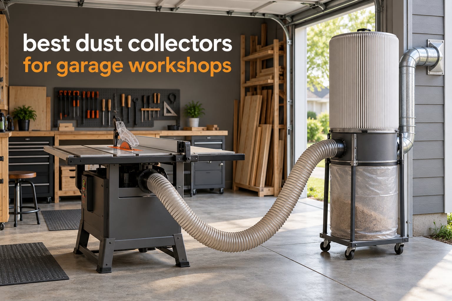 best dust collectors for garage workshops