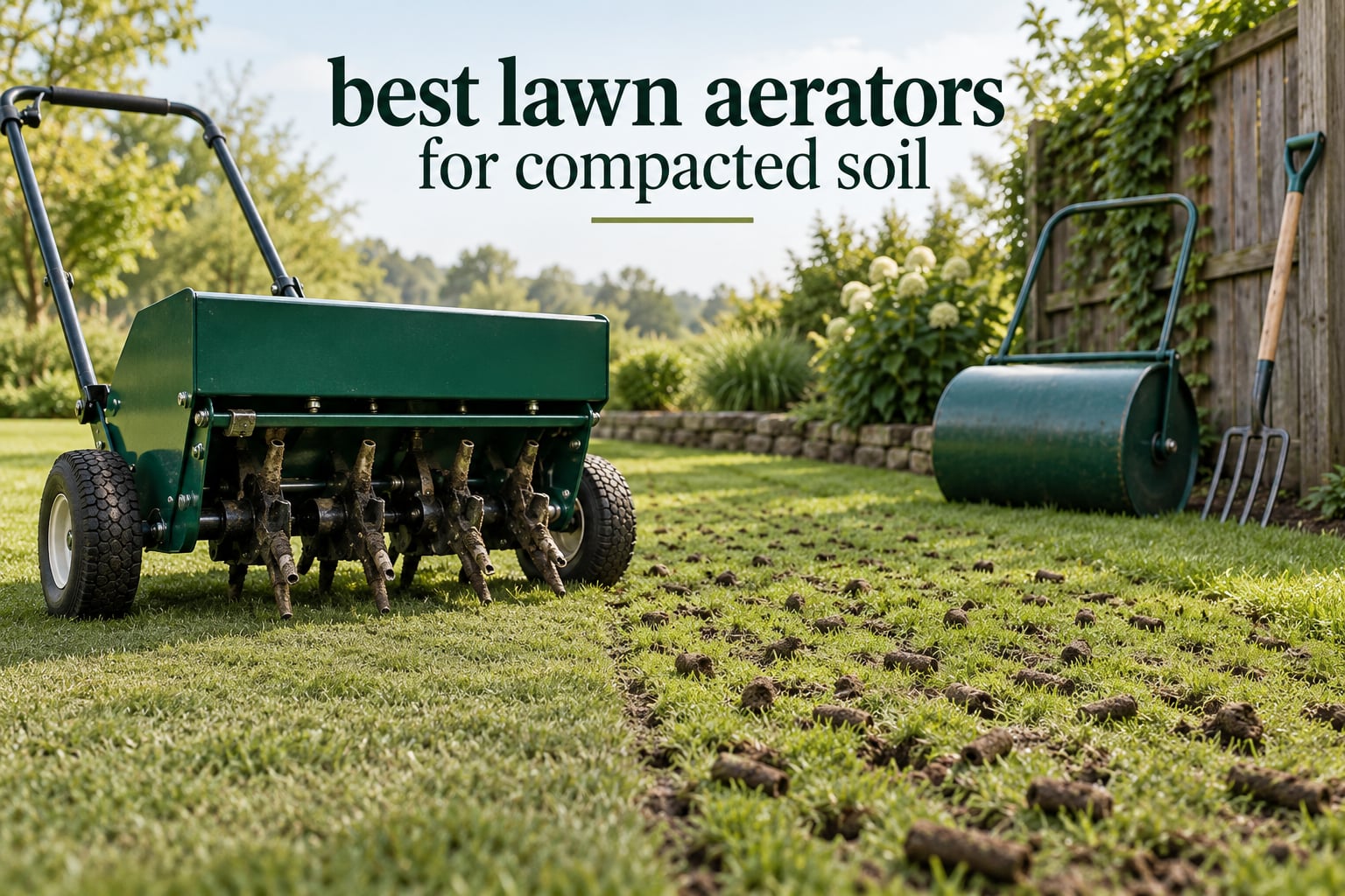 best lawn aerators for compacted soil
