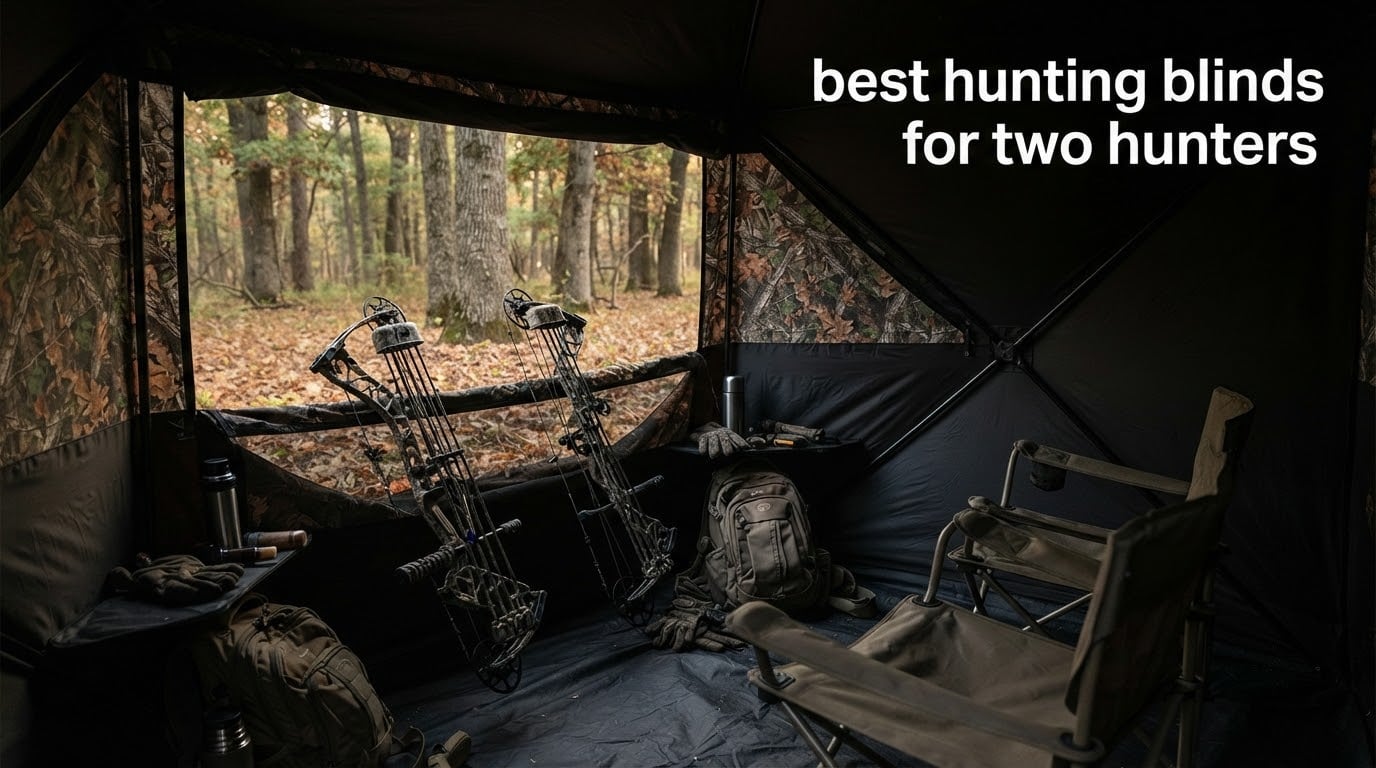 best hunting blinds for two hunters