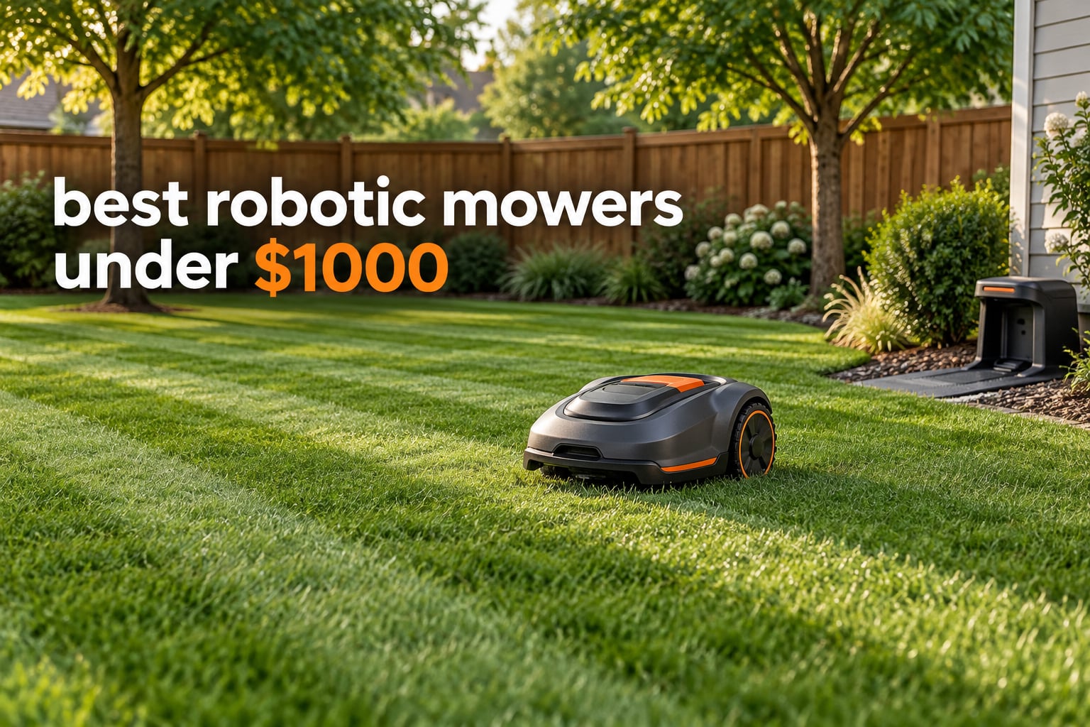 best robotic mowers under $1000