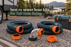 best rv sewer hose kits for full time living