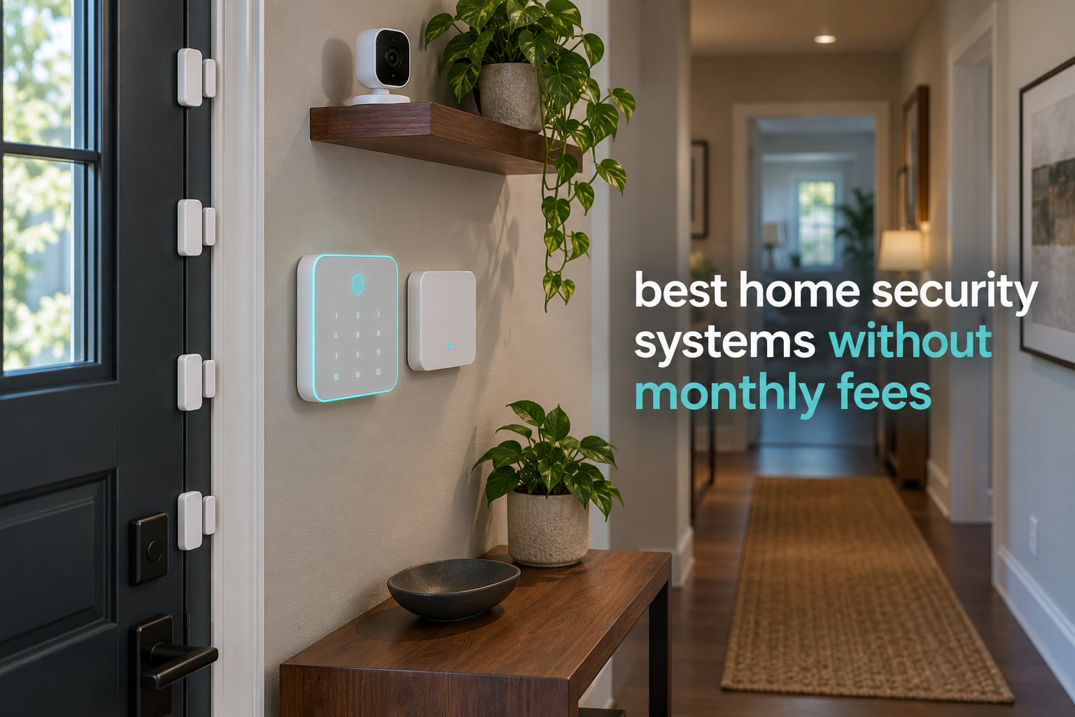 best home security systems without monthly fees