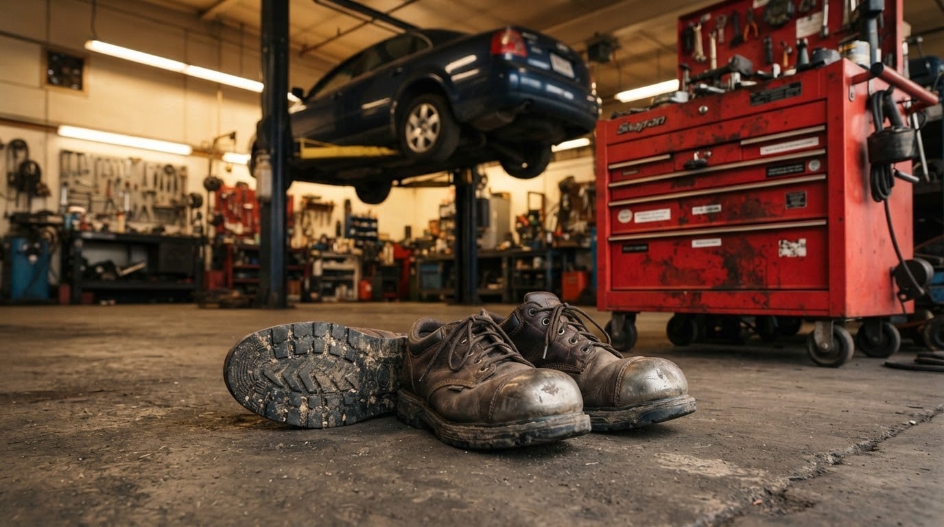 best safety shoes for mechanics