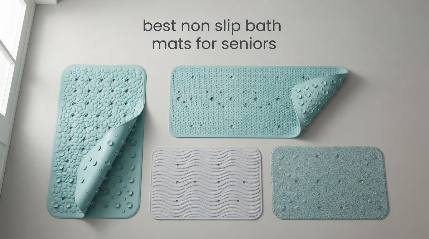 best non slip bath mats for seniors