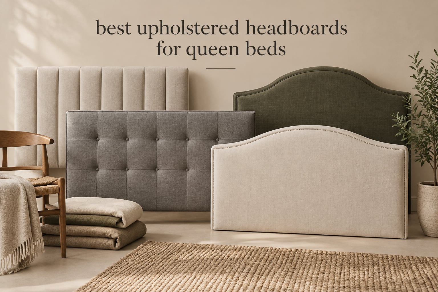 best upholstered headboards for queen beds