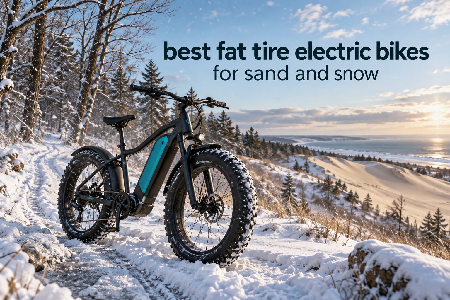 best fat tire electric bikes for sand and snow