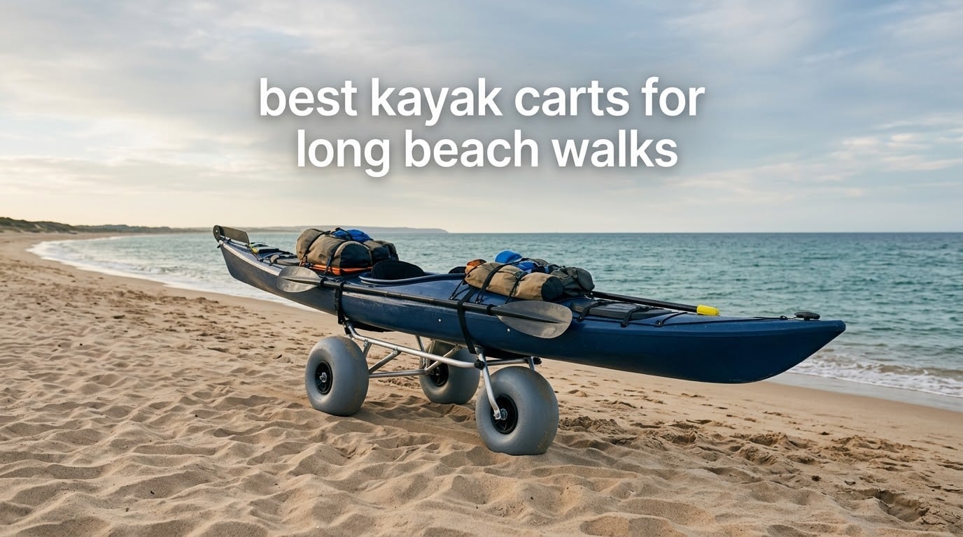 best kayak carts for long beach walks